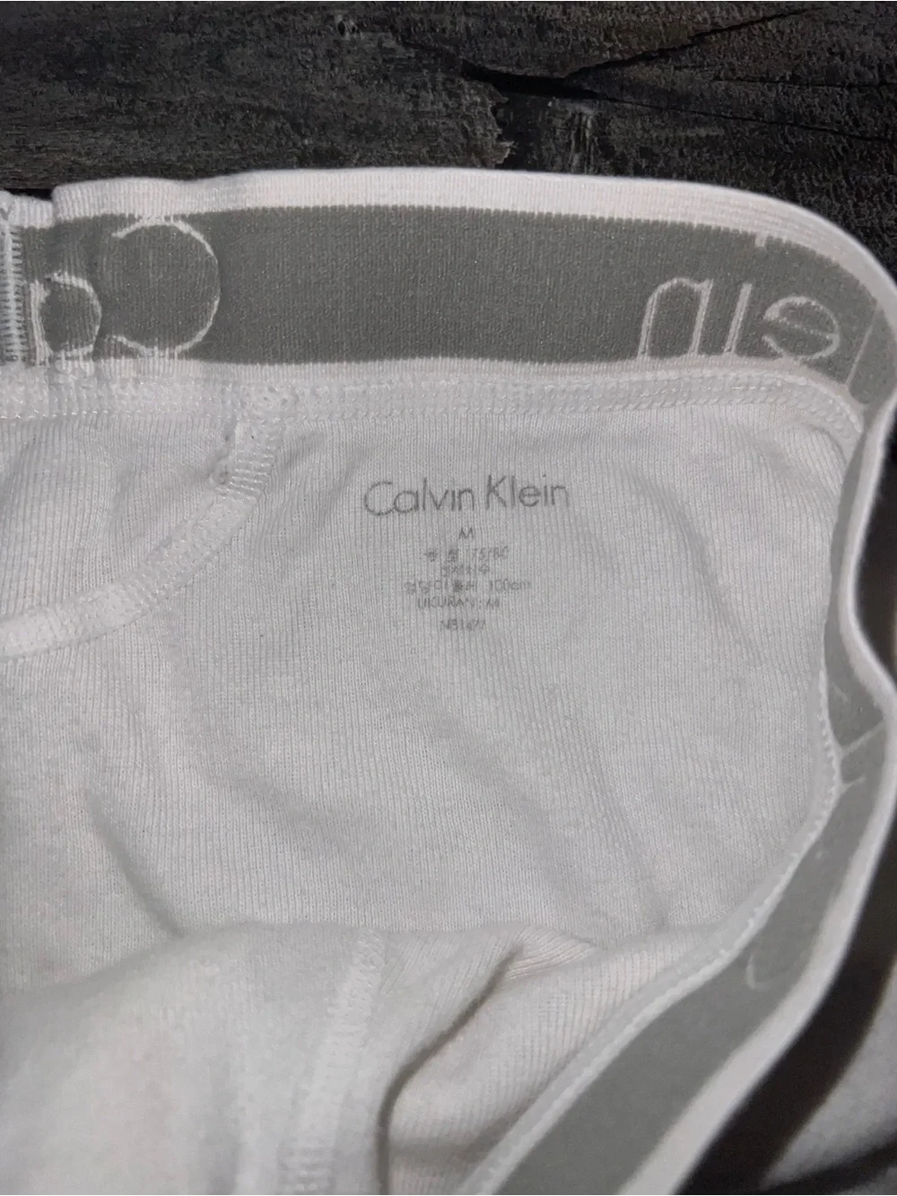 Calvin Klein Men’s White Cotton Boxer Briefs